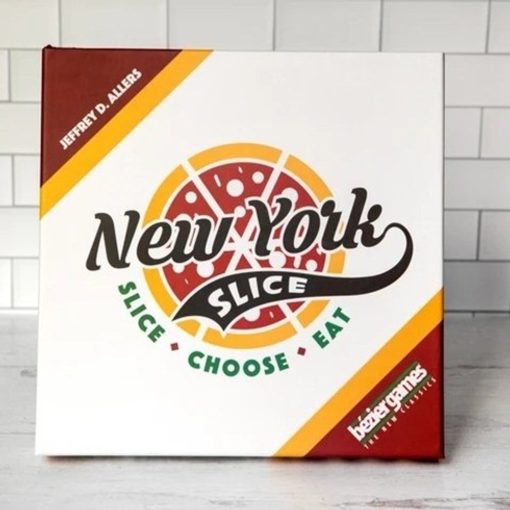 New York Slice Board Game Bezier Games Jeffrey D Allers Pizza Strategy Game NEW